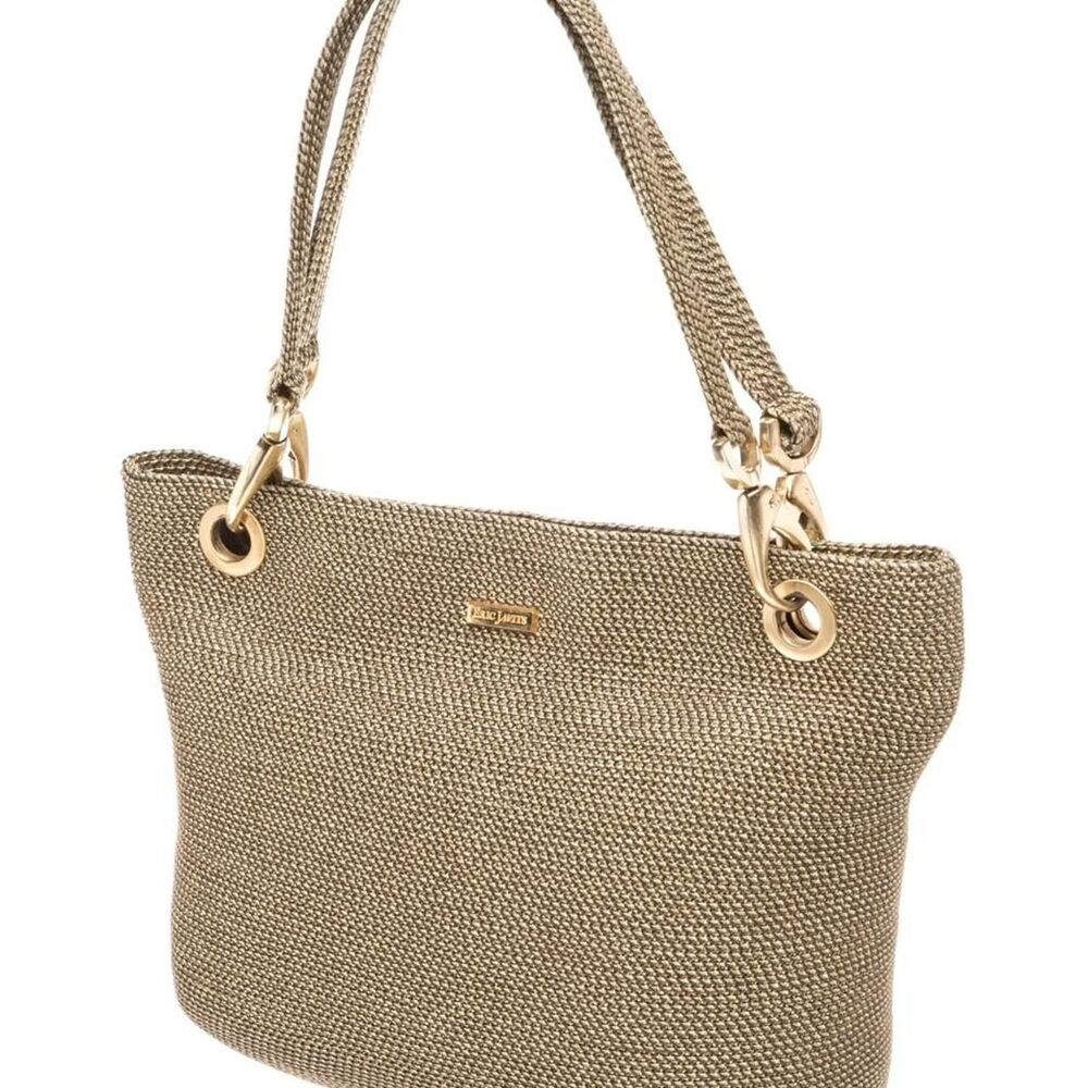 Eric-javits Women's Gold and Brown Bag